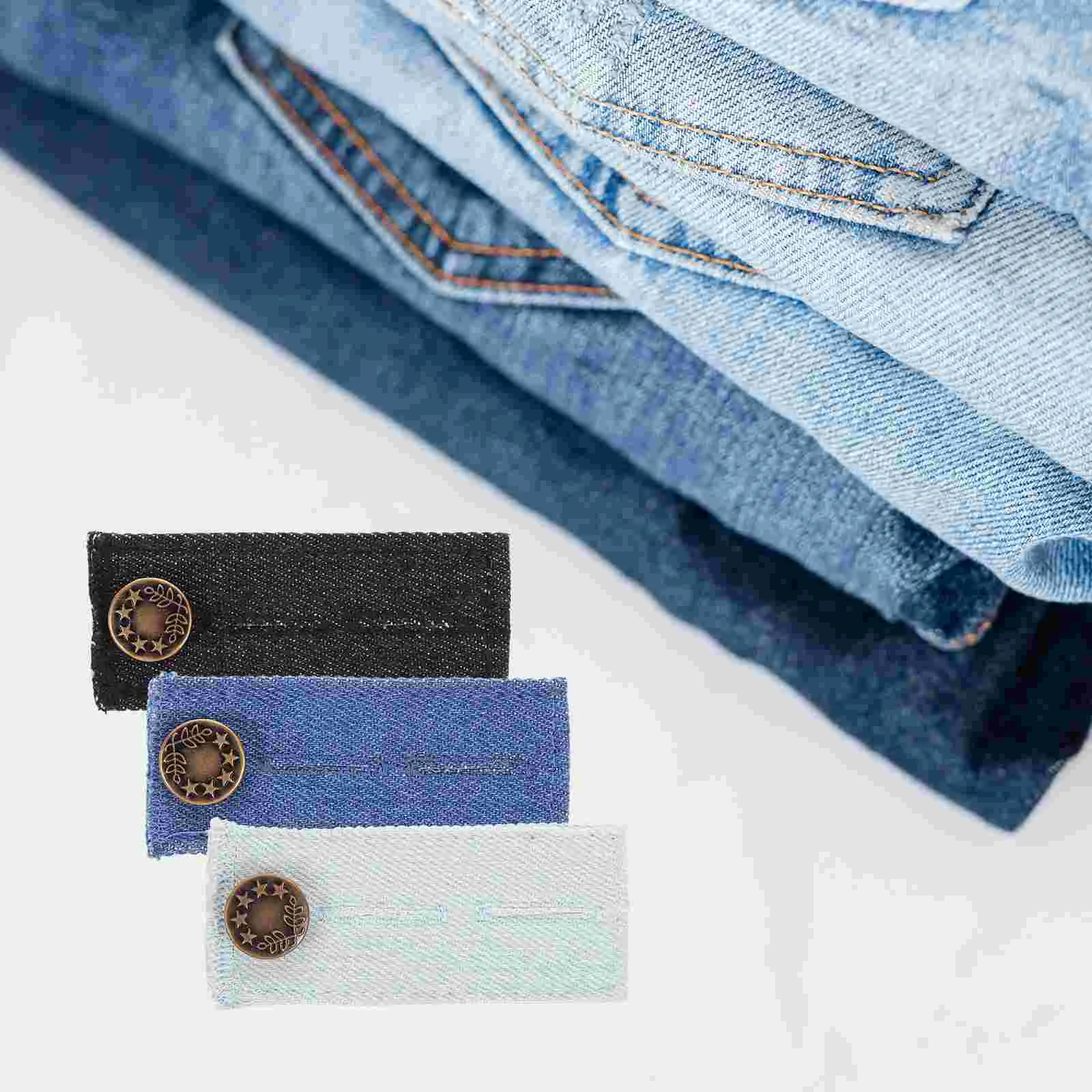 3pcs Waist Extender Button for Jeans and Skirt Maternity Waistband Extender for Dress Pants ( Black, Light Buttons clothing
3pcs Waist Extender Button for Jeans and Skirt Maternity Waistband Extender for Dress Pants ( Black, Light Buttons clothing