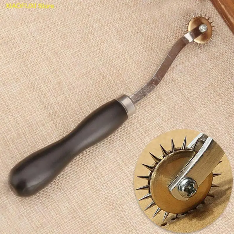 New 4mm Overstitch Stitch Spacing Paper Craft Roulette Wheel Leather Sewing Tool Gear shape sewing machine accessories fabric
New 4mm Overstitch Stitch Spacing Paper Craft Roulette Wheel Leather Sewing Tool Gear shape sewing machine accessories fabric