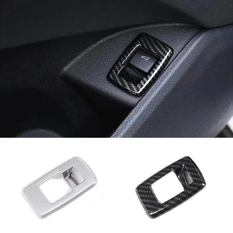 For BMW X1 X2 F47 F48 16-21 Carbon Fiber Color Car Rear Trunk Open Switch Button Cover Trim Car Interior Accessories
For BMW X1 X2 F47 F48 16-21 Carbon Fiber Color Car Rear Trunk Open Switch Button Cover Trim Car Interior Accessories