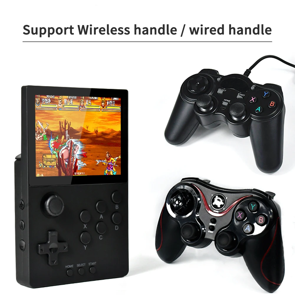 Портативная игровая консоль POWKIDDY A20 с чипом S905D3 и IPS-экраном 3,5 дюйма
Портативная игровая консоль POWKIDDY A20 с чипом S905D3 и IPS-экраном 3,5 дюйма