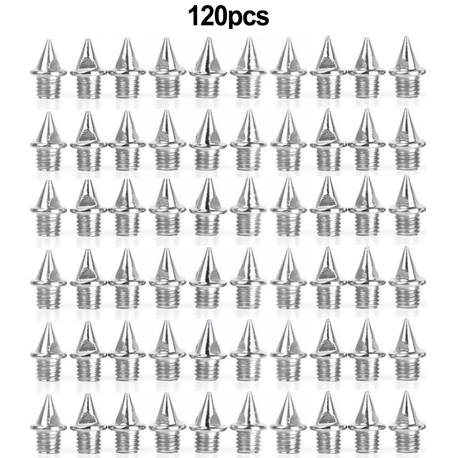 120pcs Track Field Needle With Wrench Shoe Spikes Silver/Gold Steel Spikes 0.25 Inch 0.25inch Track Field Needle
120pcs Track Field Needle With Wrench Shoe Spikes Silver/Gold Steel Spikes 0.25 Inch 0.25inch Track Field Needle