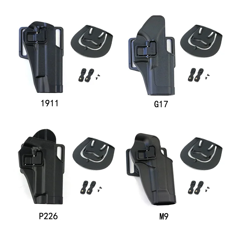 Tactical pistol holster G17 M1911 M92 P226 holster waist hanging quick pull out holster glock holster waist quick pull out holst
Tactical pistol holster G17 M1911 M92 P226 holster waist hanging quick pull out holster glock holster waist quick pull out holst