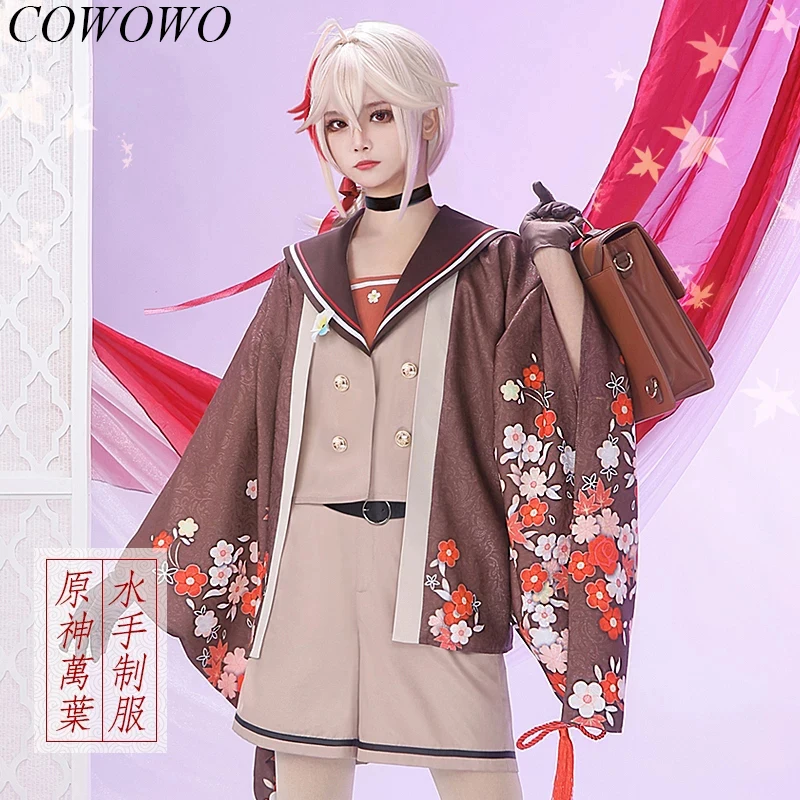 COWOWO Аниме! Игровой костюм каэдехара казуха Genshin Impact JK Сейлор униформа античный Косплей Костюм Хэллоуин для вечеринки для мужчин
COWOWO Аниме! Игровой костюм каэдехара казуха Genshin Impact JK Сейлор униформа античный Косплей Костюм Хэллоуин для вечеринки для мужчин