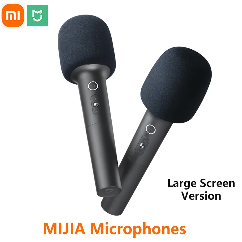 

Xiaomi MIJIA Handheld Microphones USB Wireless Receiver TV Home Party XiaoAi Sound Redmi Karaoke Mic K Song Duet KTV Microphone