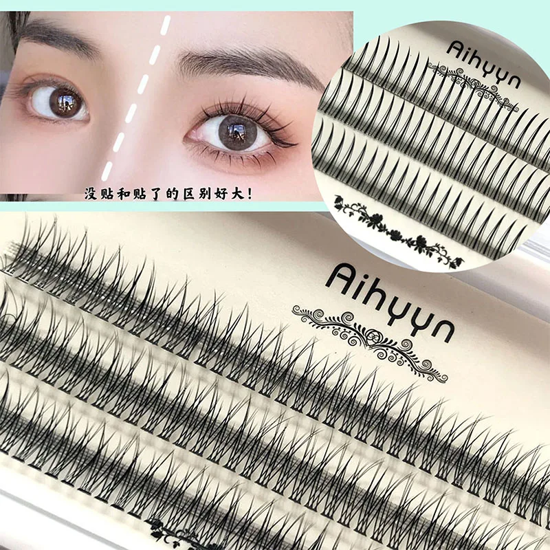 A Type Fishtail False Eyelashes Single Cluster Grafted Eyelash Extension Makeup Beauty Tool
A Type Fishtail False Eyelashes Single Cluster Grafted Eyelash Extension Makeup Beauty Tool