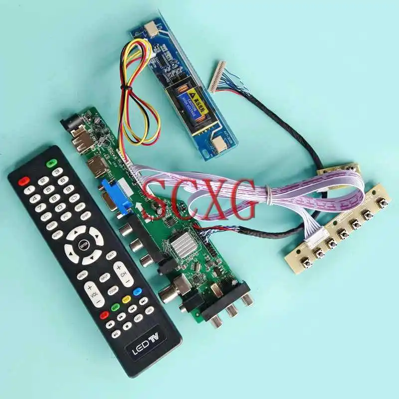 Плата контроллера цифрового монитора DVB для LTM150XO M150X4 M150XN07 1024*768 15 "LVDS 20 Pin USB HDMI-совместимый VGA AV 2-CCFL комплект
Плата контроллера цифрового монитора DVB для LTM150XO M150X4 M150XN07 1024*768 15 "LVDS 20 Pin USB HDMI-совместимый VGA AV 2-CCFL комплект