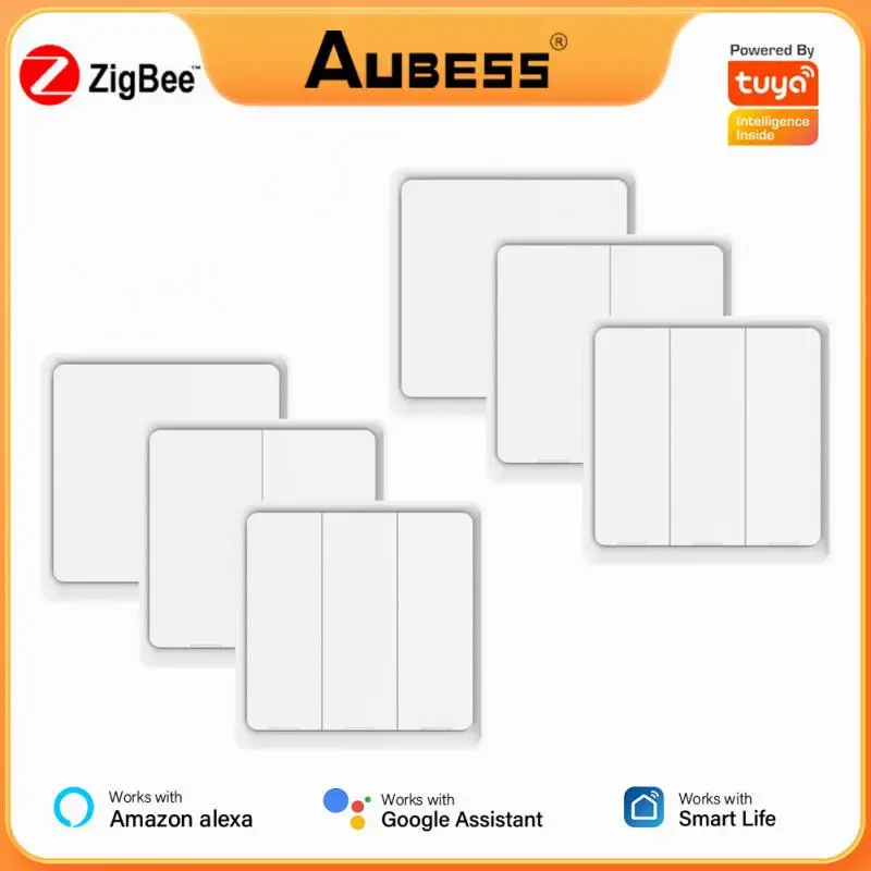 Tuya Smart Wall Light Switch WiFi Wireless Scene Switch Push Button Controller Battery Powered For SmartLife App Devices Module
Tuya Smart Wall Light Switch WiFi Wireless Scene Switch Push Button Controller Battery Powered For SmartLife App Devices Module