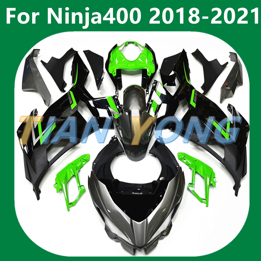 Подходит для Ninja 400 капот кузова инъекция для Ninja400 2018-2019-2020-2021-2022 мотоцикла полный комплект обтекателя новый зеленый градиент
Подходит для Ninja 400 капот кузова инъекция для Ninja400 2018-2019-2020-2021-2022 мотоцикла полный комплект обтекателя новый зеленый градиент