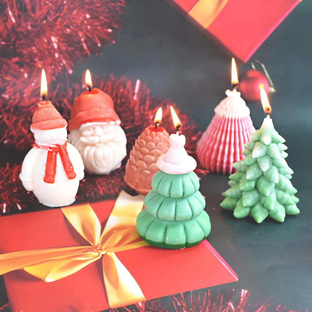 Christmas Tree Candle Wax Mold Silicone Handmade Scented Candle Soap Mould DIY Gypsum Resin Ornament Making Mold Home Decoration
Christmas Tree Candle Wax Mold Silicone Handmade Scented Candle Soap Mould DIY Gypsum Resin Ornament Making Mold Home Decoration