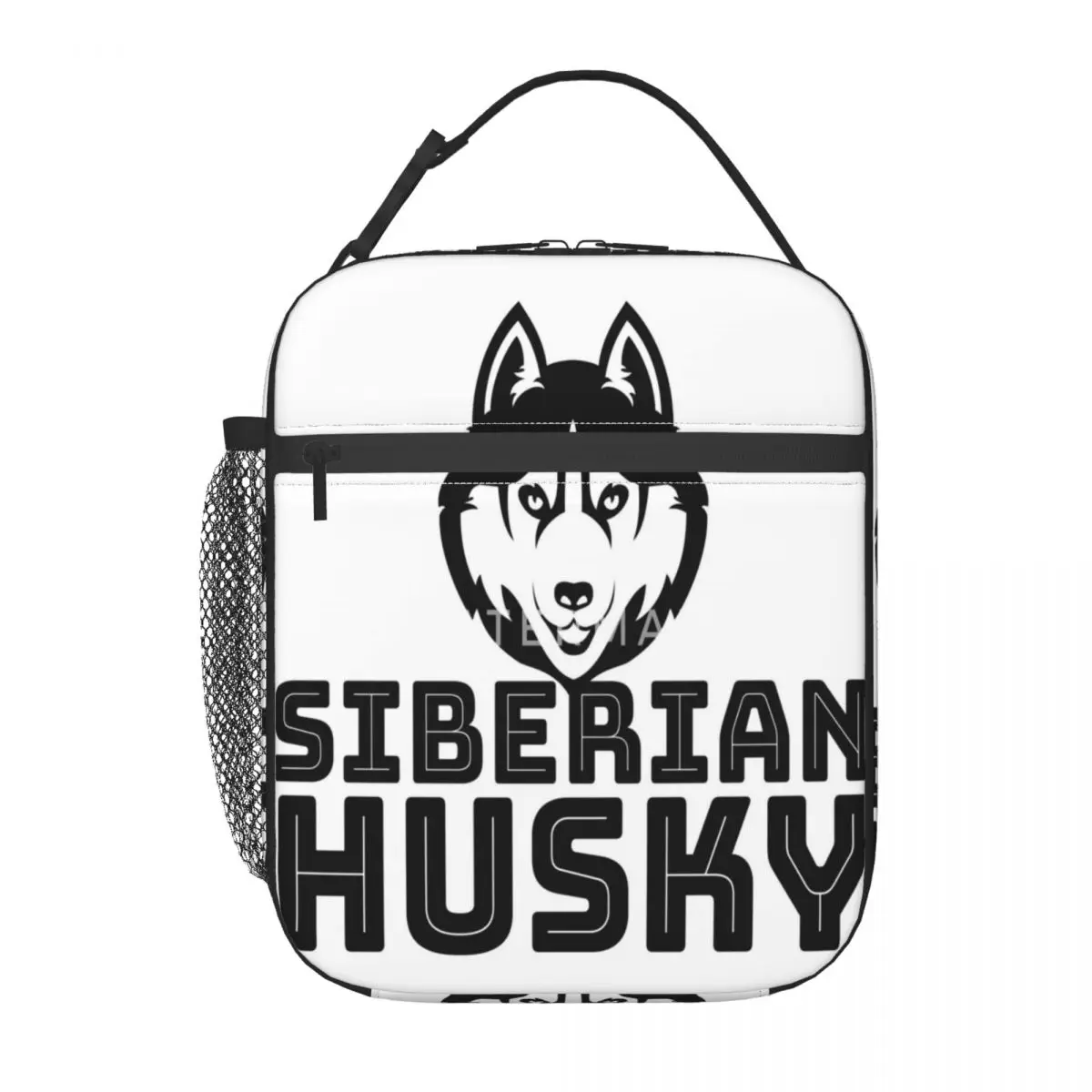 

Сибирский хаски (2) изолированная сумка для обеда, праздничная ткань Оксфорд, для подарка на день рождения, несколько стилей