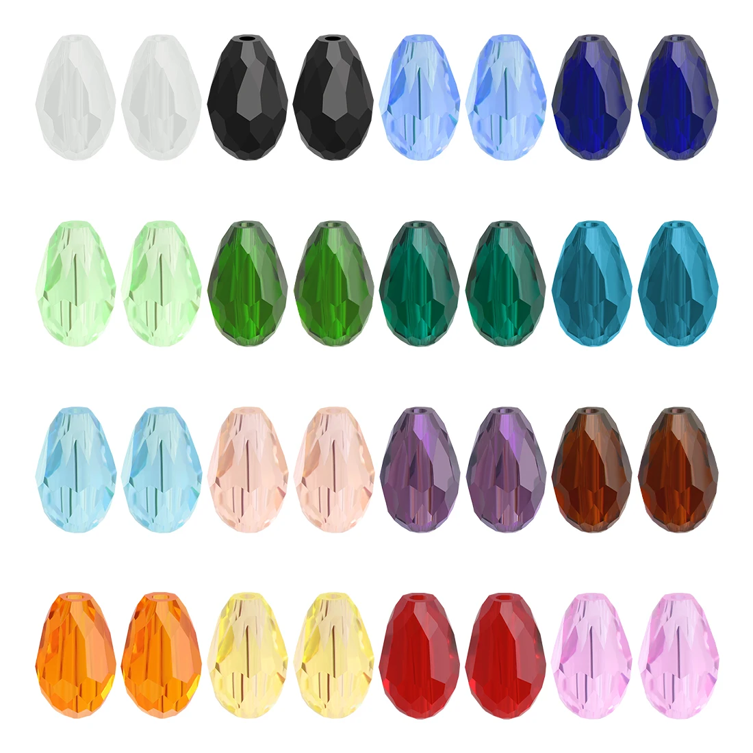 3x5/4x6/6x8/8x12/10x15mm Crystal Drop Pendant DIY Making Earing Glass Teardrop Beads Crafts Material Jewelry Supplies Needlwork
3x5/4x6/6x8/8x12/10x15mm Crystal Drop Pendant DIY Making Earing Glass Teardrop Beads Crafts Material Jewelry Supplies Needlwork