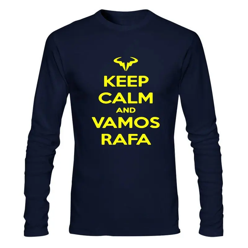 Мужская одежда Новые поступления Keep Calm And Vamos Rafa Мужская футболка с глиной Испания Надаль от забавной повседневной одежды
Мужская одежда Новые поступления Keep Calm And Vamos Rafa Мужская футболка с глиной Испания Надаль от забавной повседневной одежды
