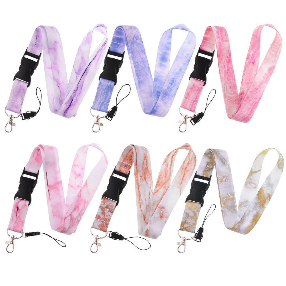 Marble Texture Series Neck Strap Lanyards Keychain Badge Holder ID Card Pass Hang Rope Lariat Phone Charm Accessories Gifts
Marble Texture Series Neck Strap Lanyards Keychain Badge Holder ID Card Pass Hang Rope Lariat Phone Charm Accessories Gifts