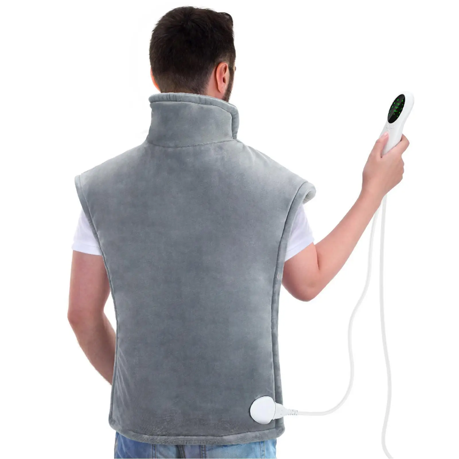 Электрическая нагревательная подушка, моющееся тепловое одеяло, подогреватель для плеч, шеи, спины, нагревательная шаль, 220 В, подогреваемый... 
Электрическая нагревательная подушка, моющееся тепловое одеяло, подогреватель для плеч, шеи, спины, нагревательная шаль, 220 В, подогреваемый...