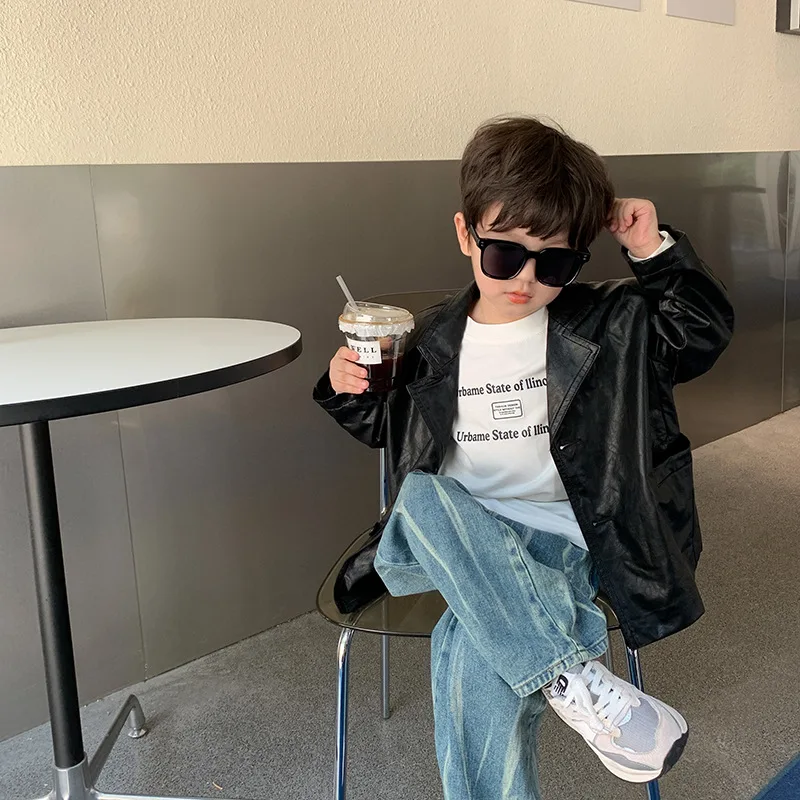 2023 Spring New Light Luxury Fashion Kids Pants Comfortable Casual Straight Jeans Korean Style Loose Trousers Boutique Clothing
2023 Spring New Light Luxury Fashion Kids Pants Comfortable Casual Straight Jeans Korean Style Loose Trousers Boutique Clothing