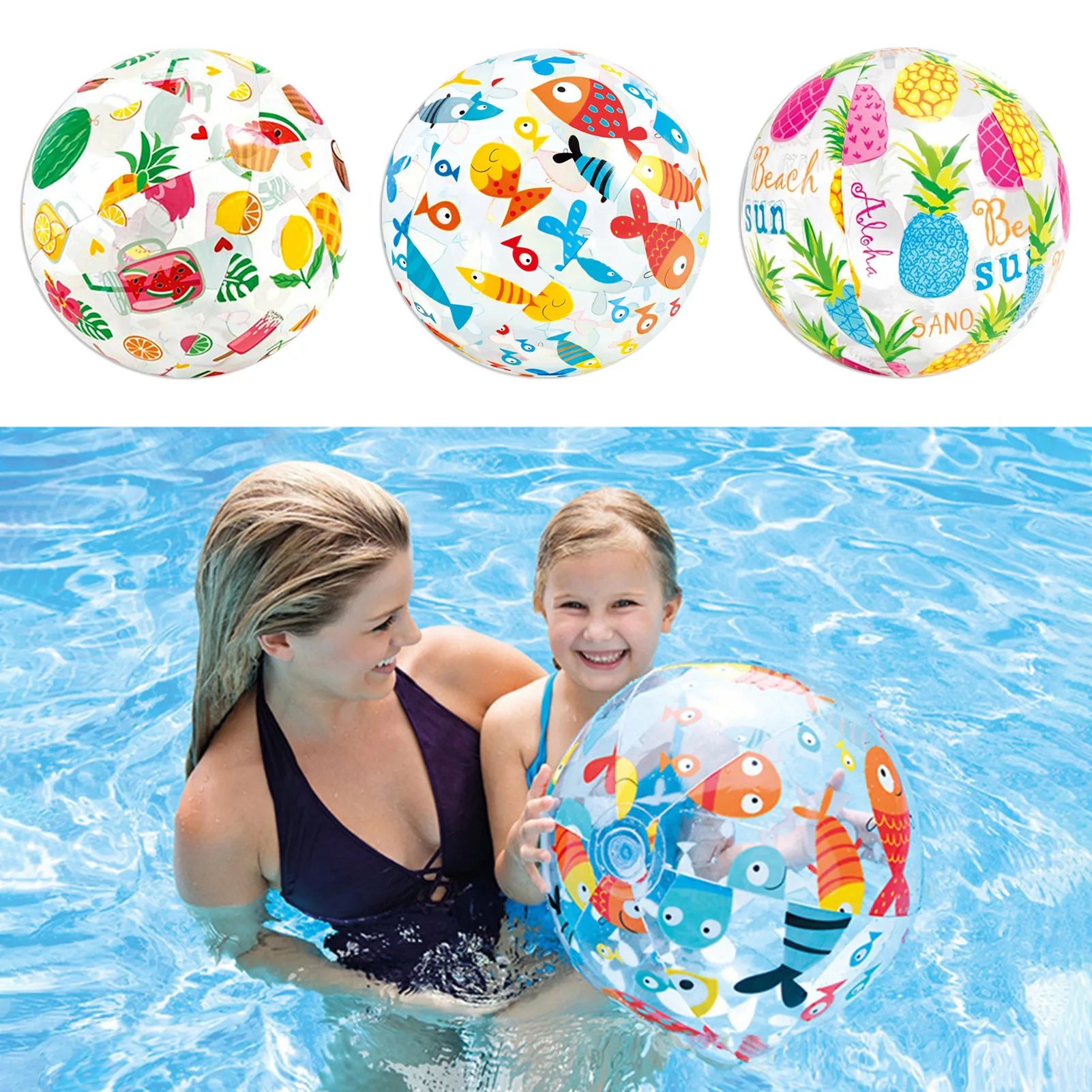 51cm Colorful Iatable Ball Balloons Swimming Pool Play Party Water Game Balloons Beach Sport Ball Fun Toys for Kids
51cm Colorful Iatable Ball Balloons Swimming Pool Play Party Water Game Balloons Beach Sport Ball Fun Toys for Kids