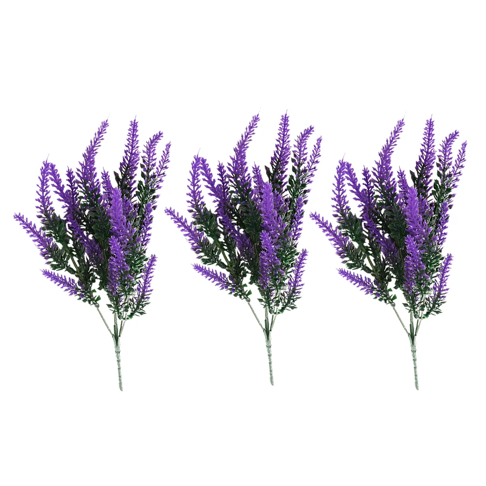 3PCS Artificial Lavender Flower Simulation Decoration Flower for Bouquet Home Office Wedding Decoration
3PCS Artificial Lavender Flower Simulation Decoration Flower for Bouquet Home Office Wedding Decoration