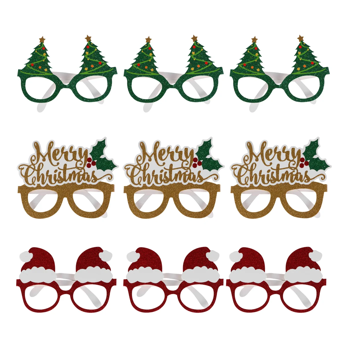 9Pcs Christmas Paper Eyeglass Christmas Party Eyeglasses Christmas Paper Glasses Christmas Party Costume
9Pcs Christmas Paper Eyeglass Christmas Party Eyeglasses Christmas Paper Glasses Christmas Party Costume