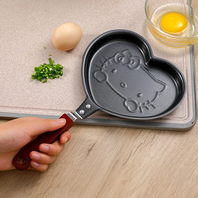 Cartoon Anime Sanrioed Hello Kittys Kawaii Mini Love Frying Pan Healthy Non-Stick Pan Kitchen Diy Gourmet Mold Omelette Artifact
Cartoon Anime Sanrioed Hello Kittys Kawaii Mini Love Frying Pan Healthy Non-Stick Pan Kitchen Diy Gourmet Mold Omelette Artifact