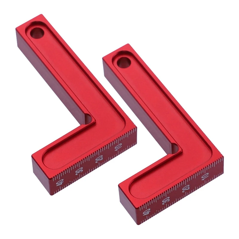 2Pcs 90 Degrees Square Ruler Mini L-Shaped Right Angle Positioner 75Mmx45mm Metric Woodworking Scribe Measuring Tools
2Pcs 90 Degrees Square Ruler Mini L-Shaped Right Angle Positioner 75Mmx45mm Metric Woodworking Scribe Measuring Tools