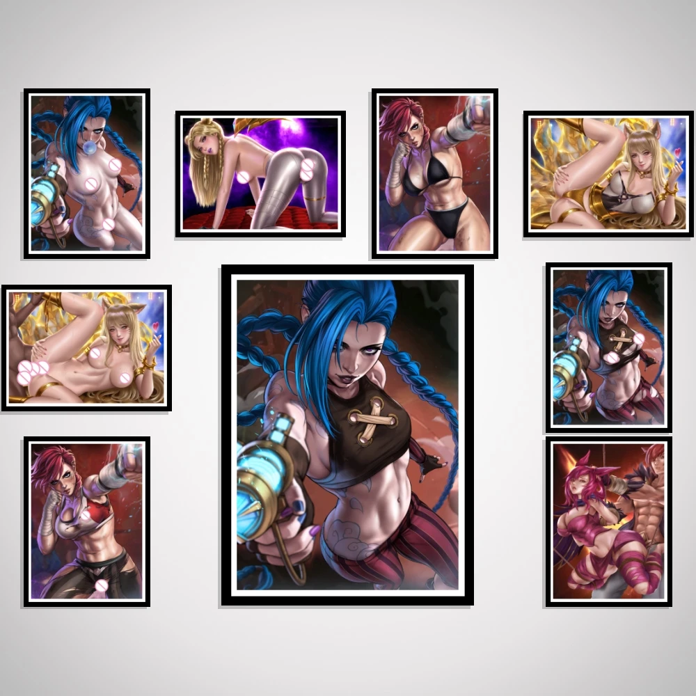 Xayah Sexy Nude Girl Anime VI Jinx Cartoon League of Legends Art-Poster Custom Decor For Living Room Home Prints Picture
Xayah Sexy Nude Girl Anime VI Jinx Cartoon League of Legends Art-Poster Custom Decor For Living Room Home Prints Picture