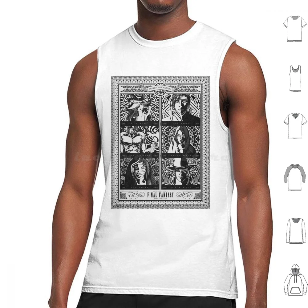 Final Fantasy Jobs Geek Art Poster Tank Tops Print Cotton Final Fantasy Game Gaming Geek Vector Geek Art Retro Line Art
Final Fantasy Jobs Geek Art Poster Tank Tops Print Cotton Final Fantasy Game Gaming Geek Vector Geek Art Retro Line Art
