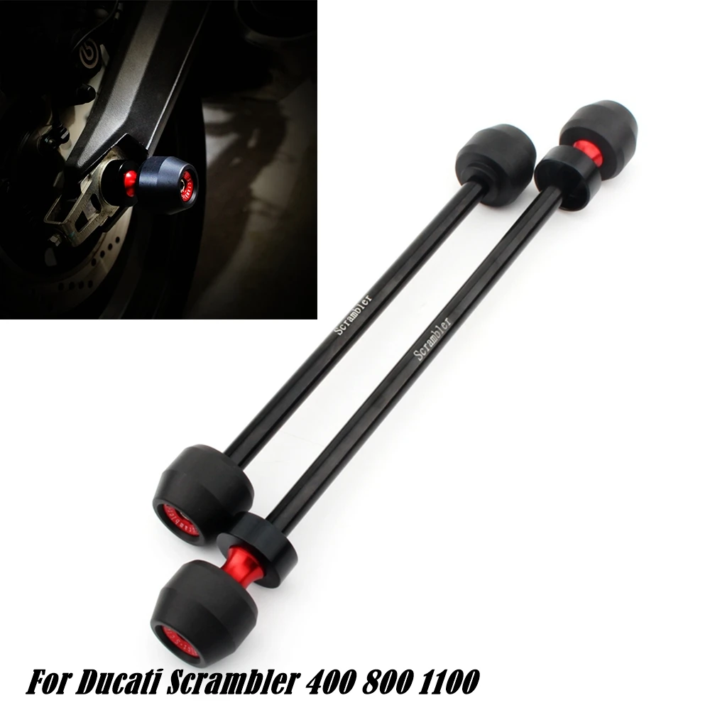 For Ducati Scrambler 400 Scramble 800 1100 Motorcycle Front Rear Axle Fork Crash Sliders Wheel Protector Falling Protection
For Ducati Scrambler 400 Scramble 800 1100 Motorcycle Front Rear Axle Fork Crash Sliders Wheel Protector Falling Protection