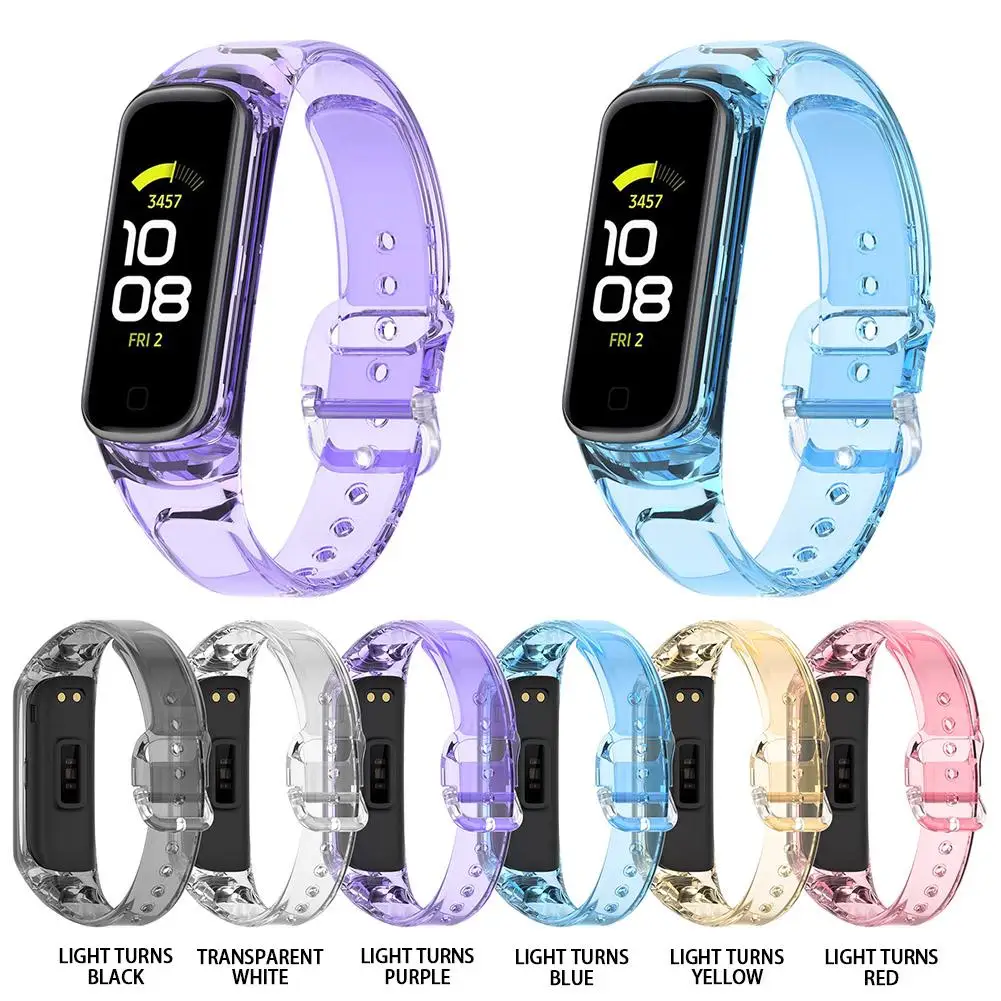 Smart Watch Band Multi-color Strap Light-changing Replacement Wristband Compatible For Samsung Fit2 R220 Bracelet Sm-r220
Smart Watch Band Multi-color Strap Light-changing Replacement Wristband Compatible For Samsung Fit2 R220 Bracelet Sm-r220