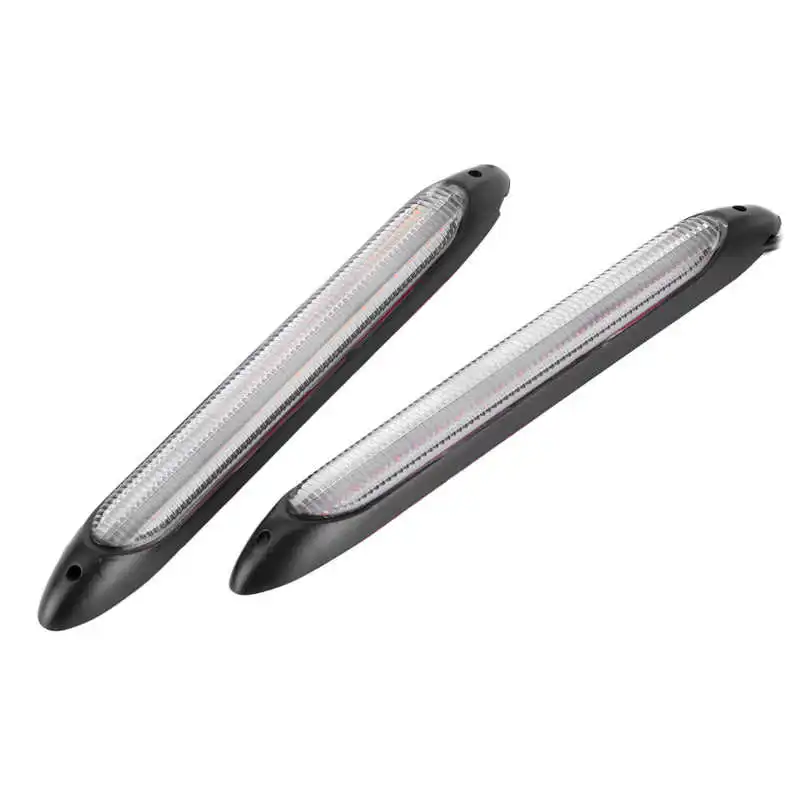 Pair of LED Daytime Running Lamp Strip Turn Signal White Yellow Light Color Waterproof Car Light
Pair of LED Daytime Running Lamp Strip Turn Signal White Yellow Light Color Waterproof Car Light