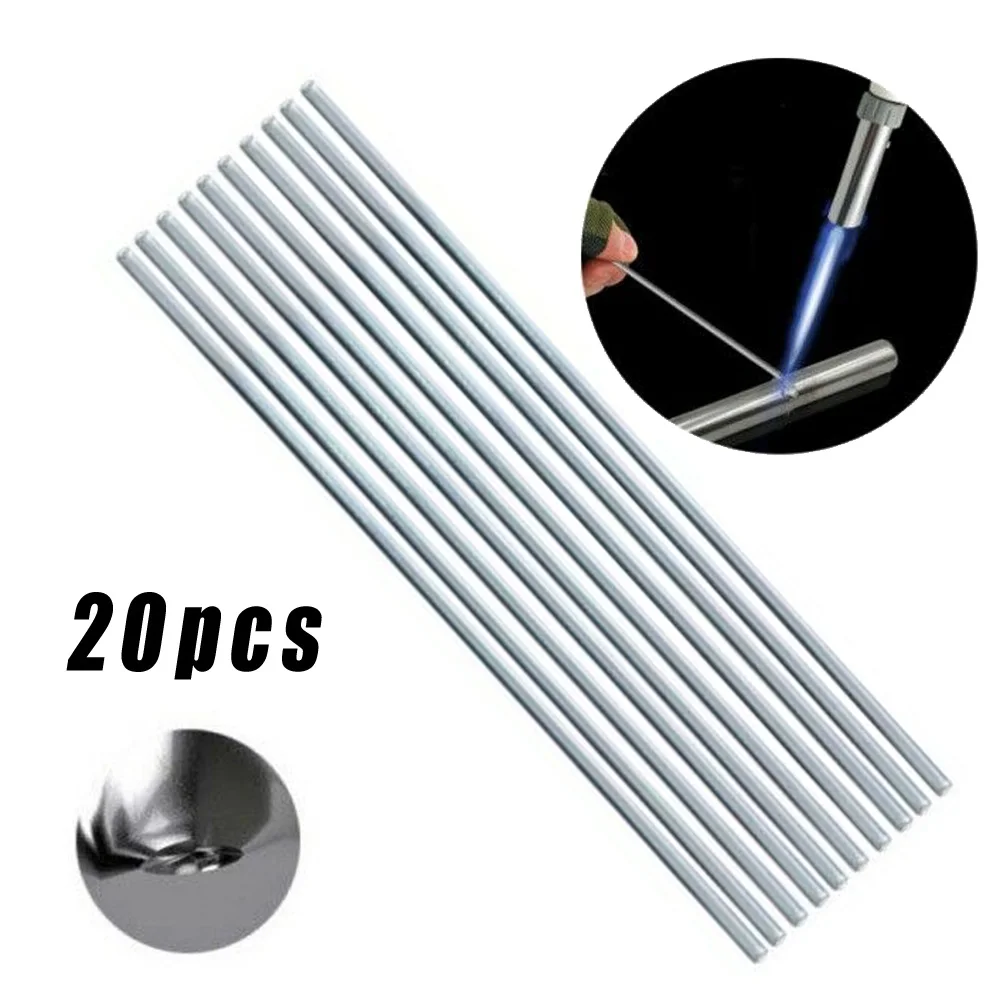 20PCS Set Welding No Need Solder Powder Aluminum Welding Brazing Rod Low Temperature Aluminum Wire 33cm* 2mm Soldering Rod
20PCS Set Welding No Need Solder Powder Aluminum Welding Brazing Rod Low Temperature Aluminum Wire 33cm* 2mm Soldering Rod