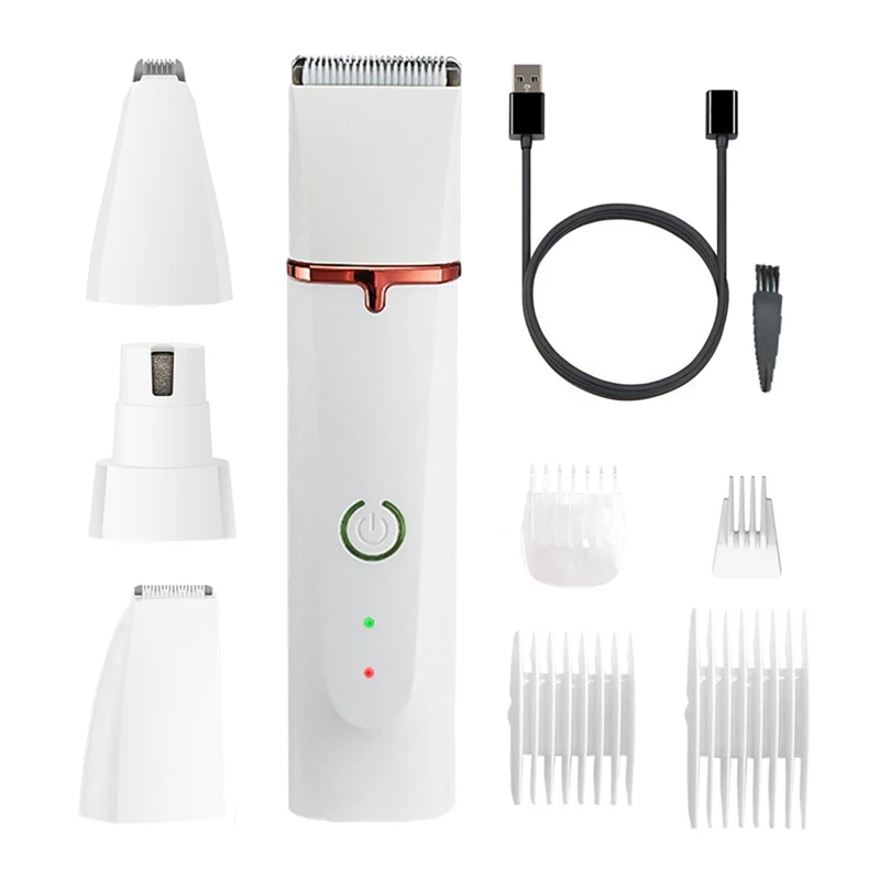 Professional Silent Cat Dog Hair Trimmer Paws Nail Grinder Animal Foot Hair Cutter Remover USB Rechargeable Pet Grooming
Professional Silent Cat Dog Hair Trimmer Paws Nail Grinder Animal Foot Hair Cutter Remover USB Rechargeable Pet Grooming