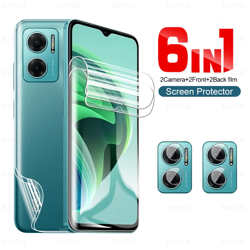 6in1 Soft Hydrogel Film For Xiaomi Redmi Note 11 Camera Glass Redme Note11 Pro Note 11T 11E Pro 11Pro 11S 11 E S T Screen Film
6in1 Soft Hydrogel Film For Xiaomi Redmi Note 11 Camera Glass Redme Note11 Pro Note 11T 11E Pro 11Pro 11S 11 E S T Screen Film