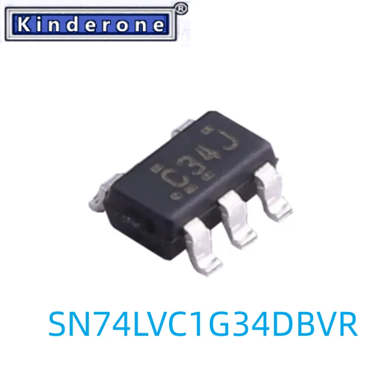 10-100PCS SN74LVC1G34DBVR C34J driver logic IC chip SOT23-6 New Original IC
10-100PCS SN74LVC1G34DBVR C34J driver logic IC chip SOT23-6 New Original IC