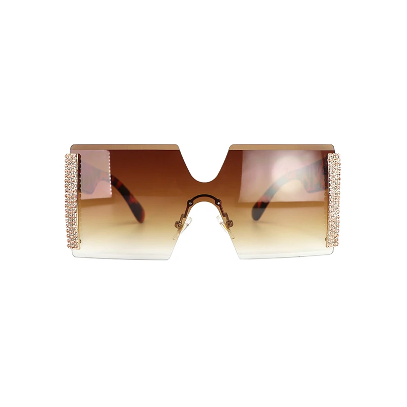 Unisex diamond Square Half frame Anti UV400 protection Sunglasses for women men Fashion Outdoor accessories eyewear Trendy
Unisex diamond Square Half frame Anti UV400 protection Sunglasses for women men Fashion Outdoor accessories eyewear Trendy