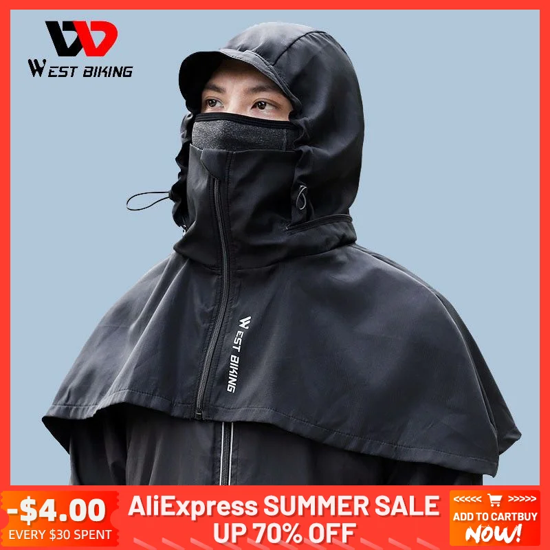 WEST BIKING Winter Cycling Balaclava Brim Windproof Thermal Fleece Motorcycle Helmet Liner Caps Shawl Skiing Fishing Face Shield
WEST BIKING Winter Cycling Balaclava Brim Windproof Thermal Fleece Motorcycle Helmet Liner Caps Shawl Skiing Fishing Face Shield