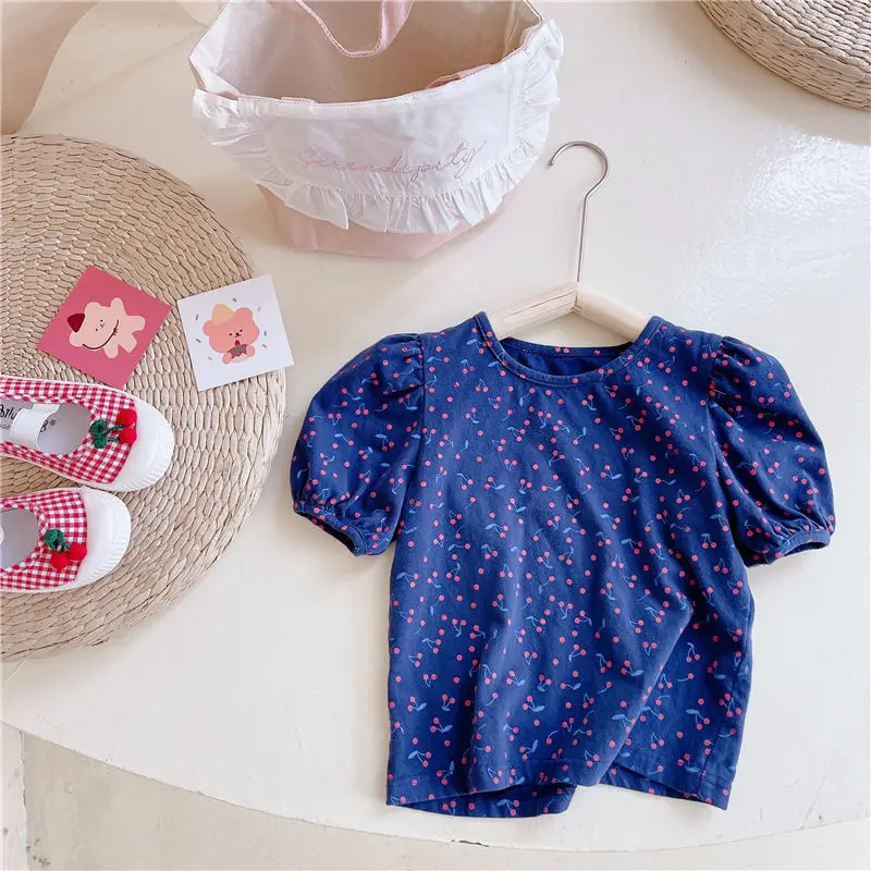 22023 Summer New Line Baby Girls' Fragmented Flower Bubble Sleeve Short Sleeve T-shirt P6640
22023 Summer New Line Baby Girls' Fragmented Flower Bubble Sleeve Short Sleeve T-shirt P6640