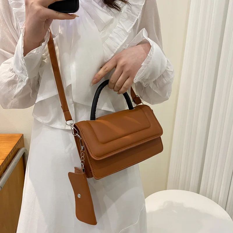 Popular Popular Fashionable Handbag Texture Pure Color Small Square Bag Crossbody Bag for Womens
Popular Popular Fashionable Handbag Texture Pure Color Small Square Bag Crossbody Bag for Womens