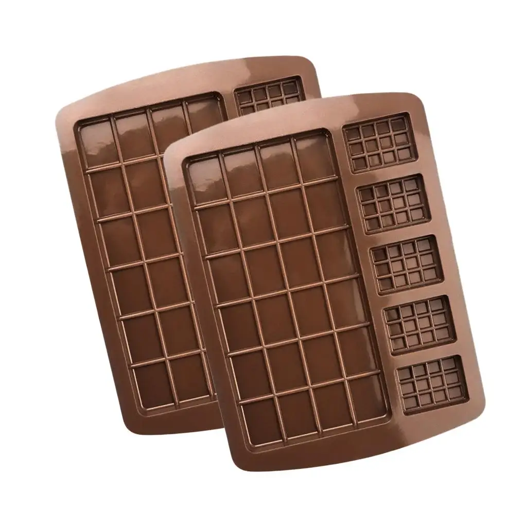 2PCS Silicone Mold Chocolate Mold Fondant Patisserie Candy Bar Mould Cake Mode Decoration Kitchen Baking Accessories 2021
2PCS Silicone Mold Chocolate Mold Fondant Patisserie Candy Bar Mould Cake Mode Decoration Kitchen Baking Accessories 2021