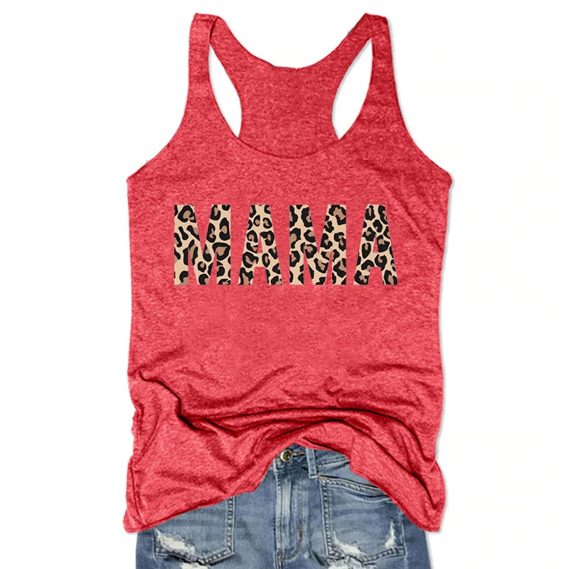 Leopard Mama Tank Top Animal Print Top Women Workout Tank Tops Gym Tank Top Gift for Her Fashion Clothing M
Leopard Mama Tank Top Animal Print Top Women Workout Tank Tops Gym Tank Top Gift for Her Fashion Clothing M