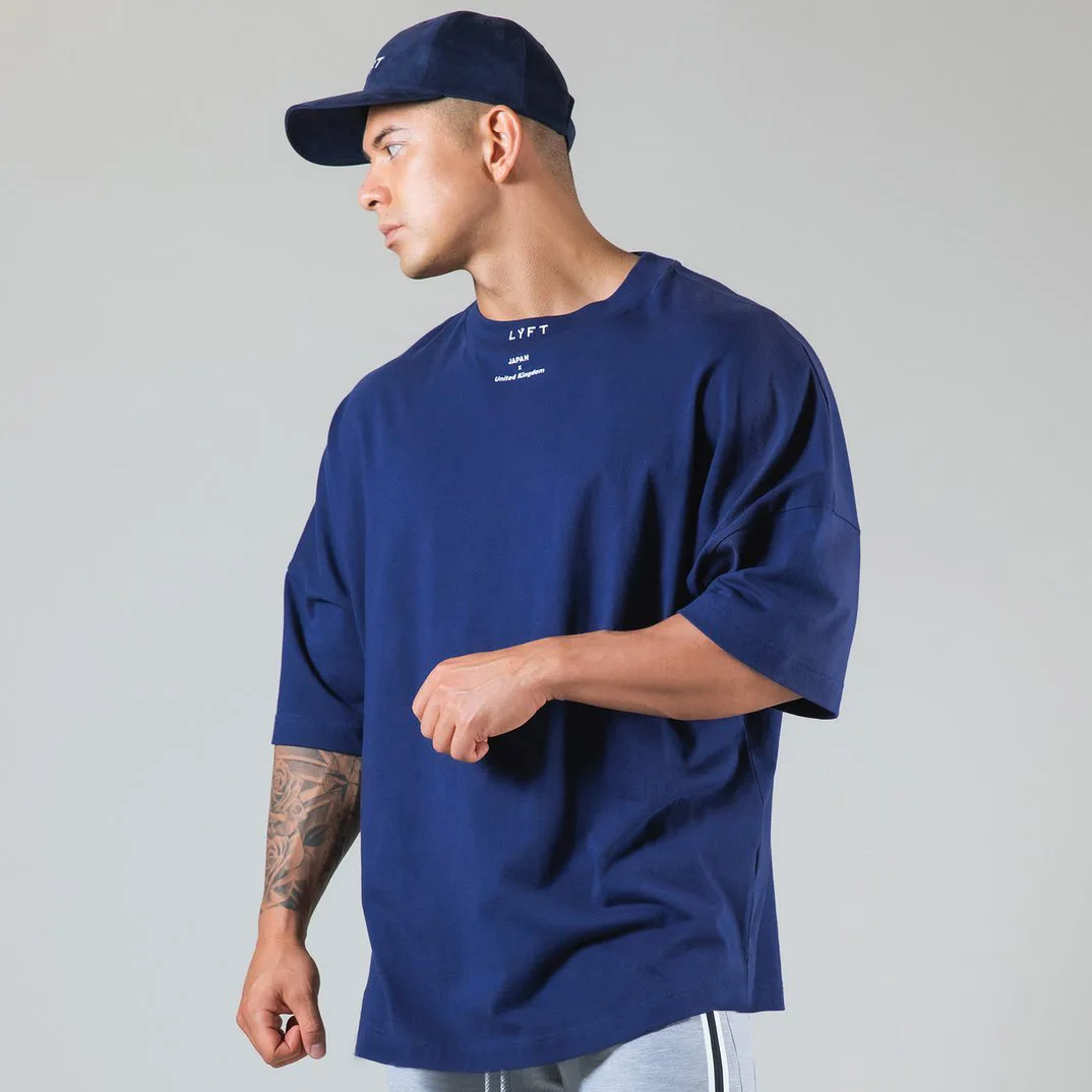 2022 Summer Fashion Men's Short Sleeve T-Shirt Cotton Trend Gym Weightlifting T-Shirt Sports Leisure Loose Large Size T-Shirt
2022 Summer Fashion Men's Short Sleeve T-Shirt Cotton Trend Gym Weightlifting T-Shirt Sports Leisure Loose Large Size T-Shirt