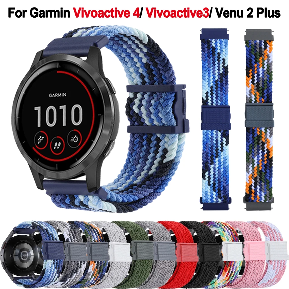 22mm 20mm Magnetic Buckle Nylon Watchband For Garmin Forerunner 955 255 245 645 Music/Venu 2 Plus/Vivoactive 4 3/Venu Sq 2 Strap
22mm 20mm Magnetic Buckle Nylon Watchband For Garmin Forerunner 955 255 245 645 Music/Venu 2 Plus/Vivoactive 4 3/Venu Sq 2 Strap