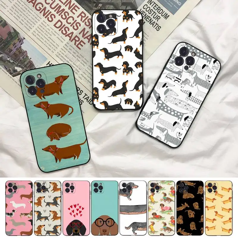 Dachshund Silhouette Dog Phone Case For iPhone 8 7 6 6S Plus X SE 2020 XR XS 14 11 12 13 Mini Pro Max Mobile Case
Dachshund Silhouette Dog Phone Case For iPhone 8 7 6 6S Plus X SE 2020 XR XS 14 11 12 13 Mini Pro Max Mobile Case