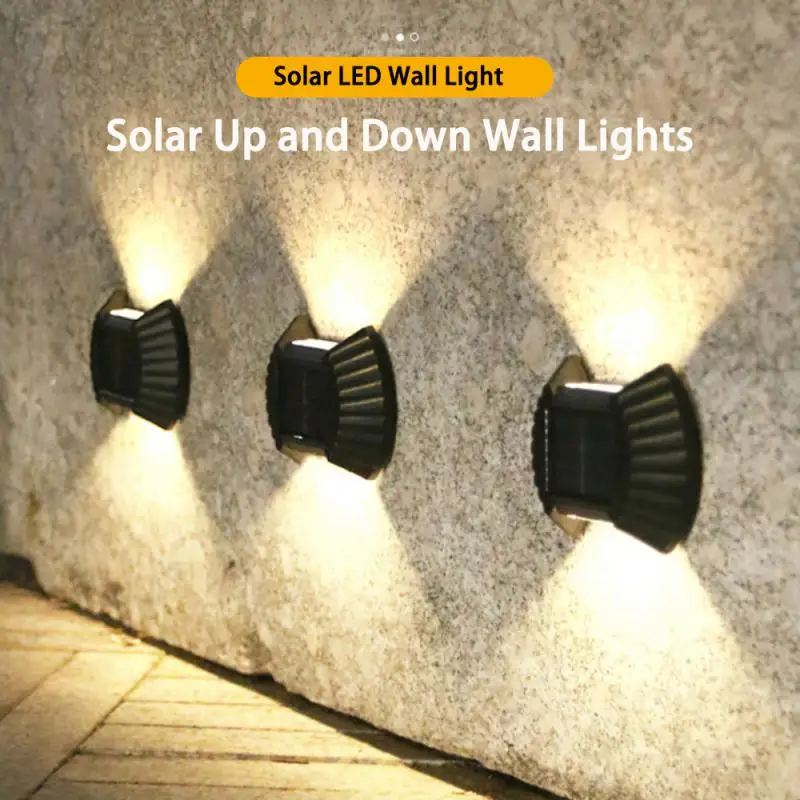Outdoor Solar Wall Light Waterproof Up And Down Luminous Lighting Garden Decoration 8 LED Solar Lamp For Fence Courtyard Lightin
Outdoor Solar Wall Light Waterproof Up And Down Luminous Lighting Garden Decoration 8 LED Solar Lamp For Fence Courtyard Lightin