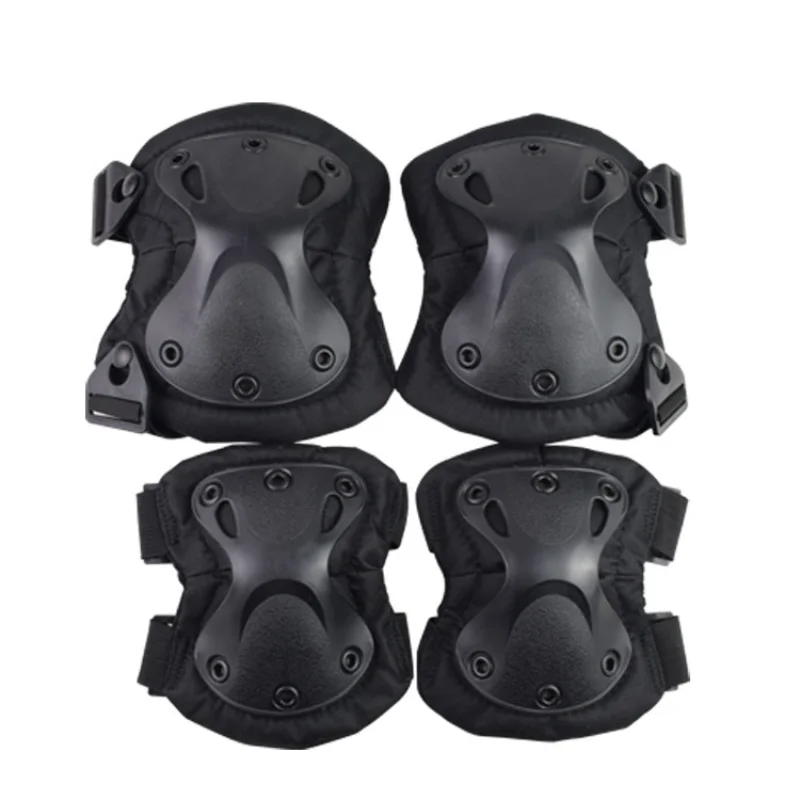 Tactical Knee Pads, Elbow Pads, Pulleys, Mountaineering, Cycling, Sports Protective Gear, 4-piece Set, Real CS Field Protection
Tactical Knee Pads, Elbow Pads, Pulleys, Mountaineering, Cycling, Sports Protective Gear, 4-piece Set, Real CS Field Protection