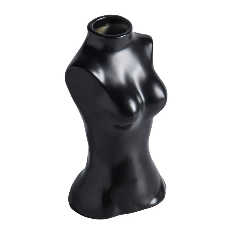 Ceramic Female Sculpture Vase Creative Body Art Vases Floral Decoration Flower Pots, Tabletop Plant Containers Craft Ornaments
Ceramic Female Sculpture Vase Creative Body Art Vases Floral Decoration Flower Pots, Tabletop Plant Containers Craft Ornaments