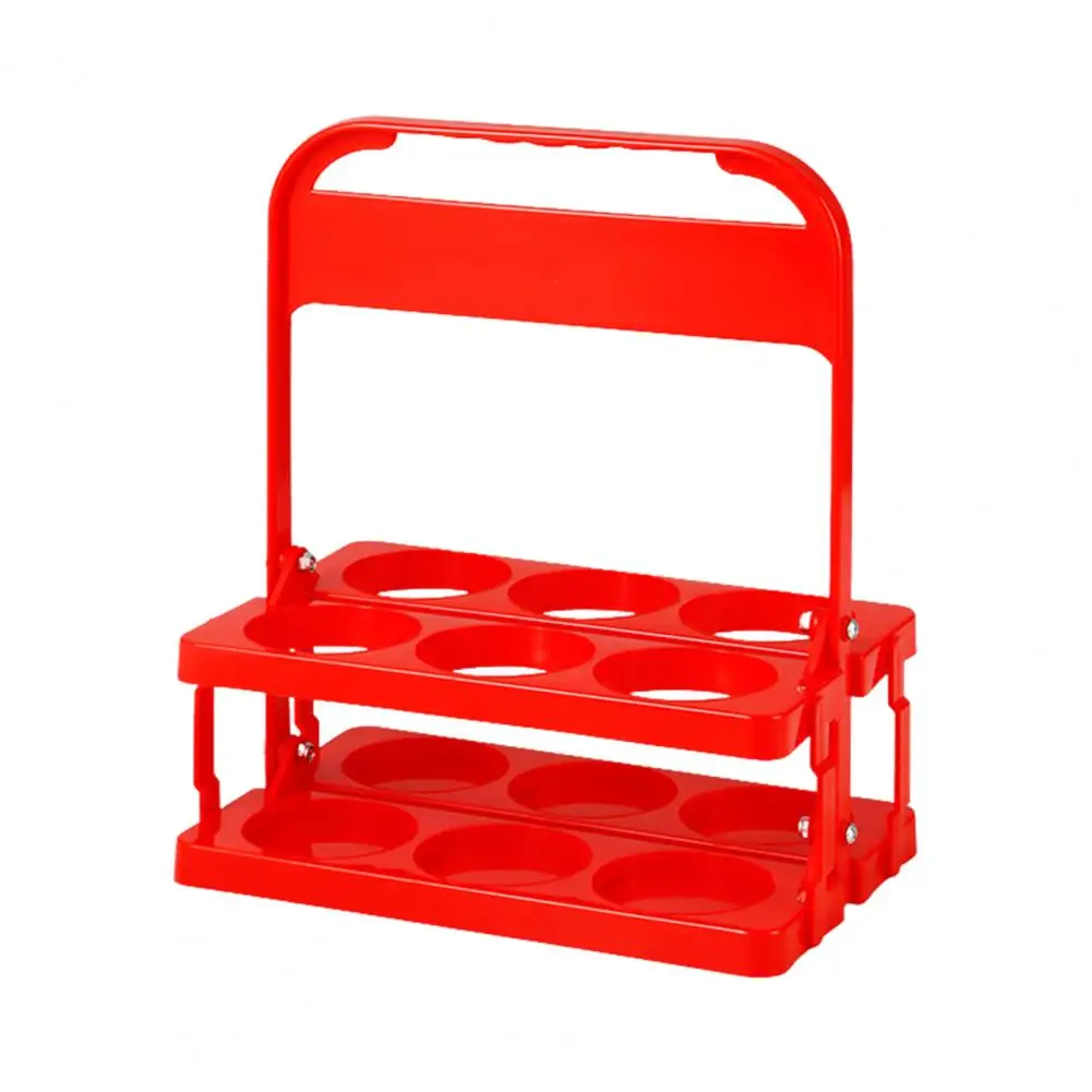 Складная пластиковая переноска для вина на 6 бутылок 
Складная пластиковая переноска для вина на 6 бутылок