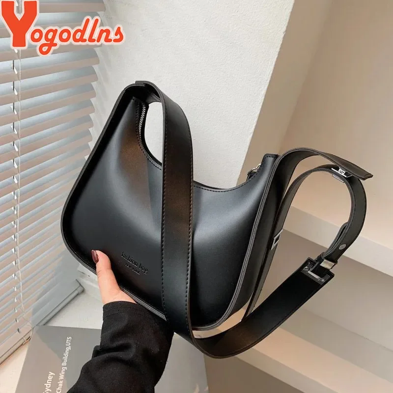 Vintage Half-moon Shoulder Bag For Women Soft Leather Underarm Bag New Crossbody Handbag Luxury Brands Armpit Bag
Vintage Half-moon Shoulder Bag For Women Soft Leather Underarm Bag New Crossbody Handbag Luxury Brands Armpit Bag