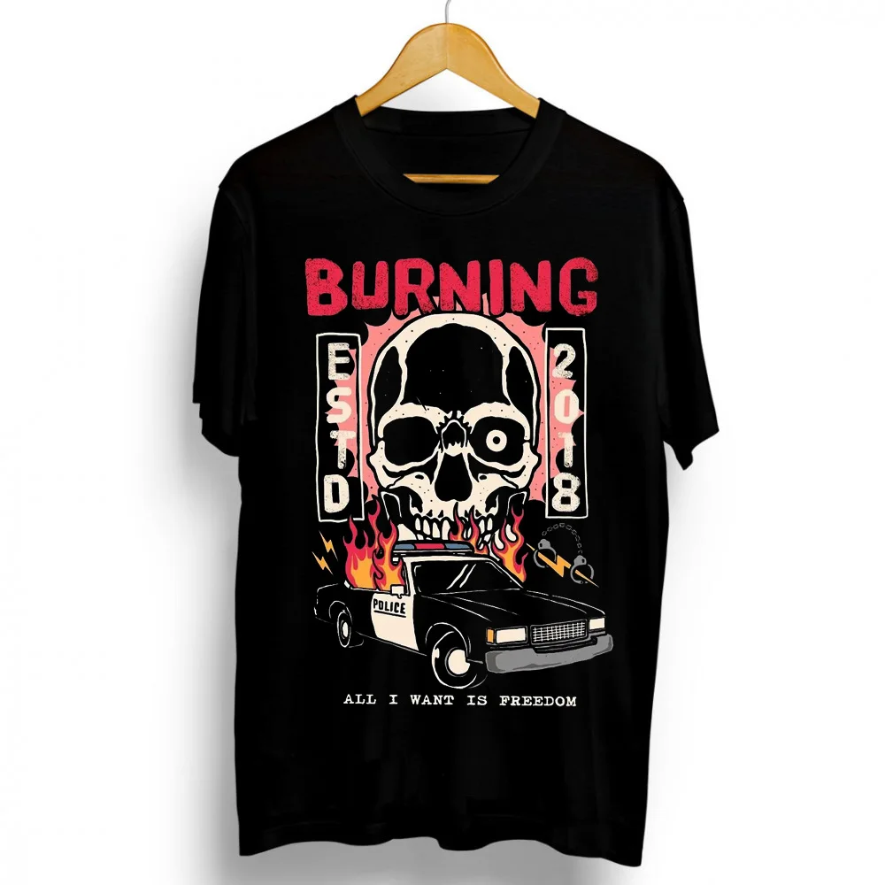 Rock T Shirt Men Casual Harajuku Tees Oversize Funny Car Illustration Printing Male T-Shirt Summer 2021 New Punk Hip Hop Clothes
Rock T Shirt Men Casual Harajuku Tees Oversize Funny Car Illustration Printing Male T-Shirt Summer 2021 New Punk Hip Hop Clothes