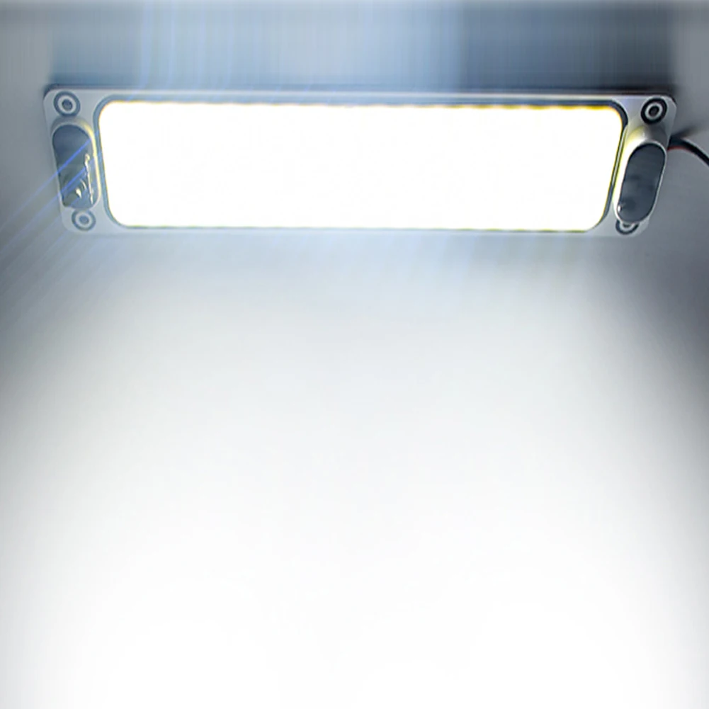 54LED 12-24V Car Reading LED Night Strip Light Interior Light Ceiling Lamp with On/Off Switch for Van Lorry Truck Camper Boat
54LED 12-24V Car Reading LED Night Strip Light Interior Light Ceiling Lamp with On/Off Switch for Van Lorry Truck Camper Boat