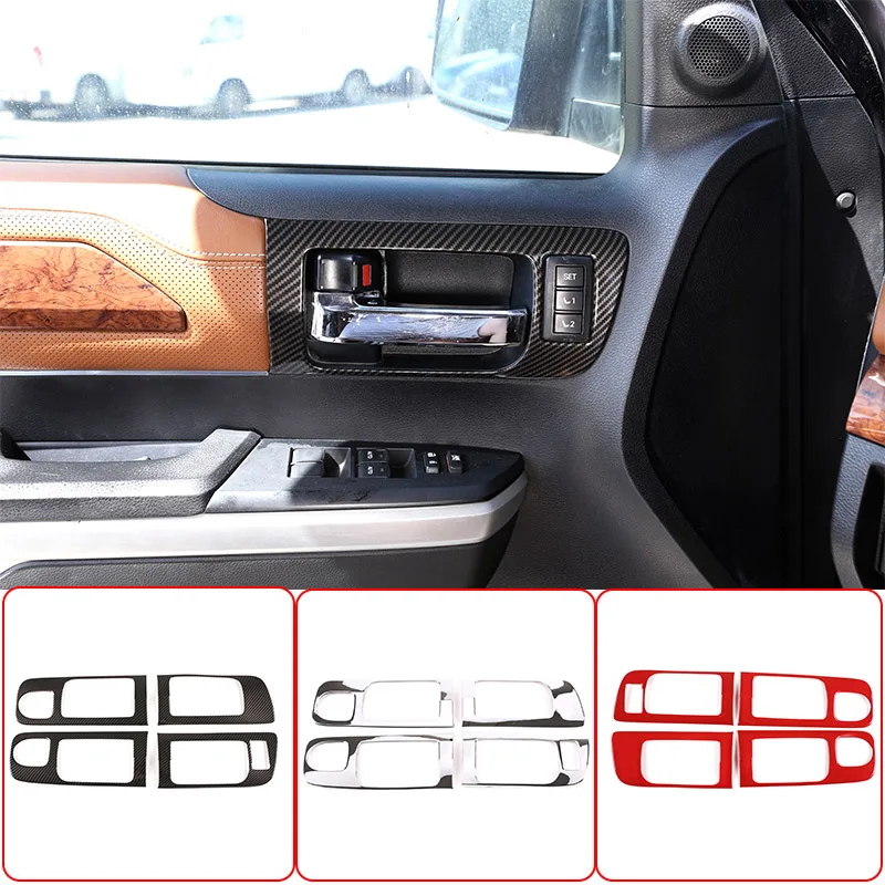 Для Toyota Tundra 2014-2021, внутренняя дверная ручка для автомобильной двери, декоративная наклейка на рамку, аксессуары для интерьера, модификация а...
Для Toyota Tundra 2014-2021, внутренняя дверная ручка для автомобильной двери, декоративная наклейка на рамку, аксессуары для интерьера, модификация а...